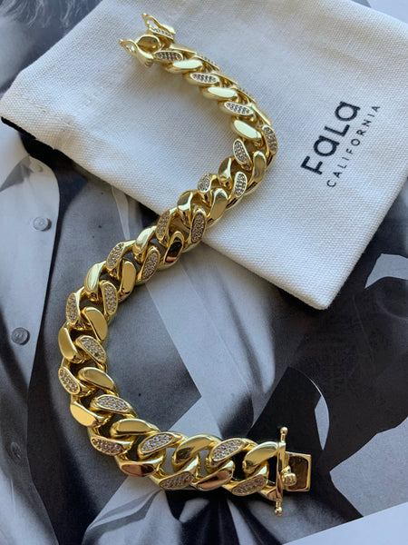 Cuban Link Bracelet - Silver – FALA Jewelry