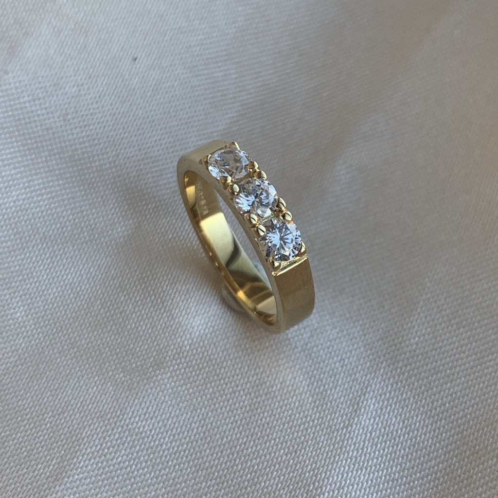 Male Rectangular A-461 Gold Forming Krishna Men Ring, 13 Gm (approx) at Rs  5300/piece in Rajkot